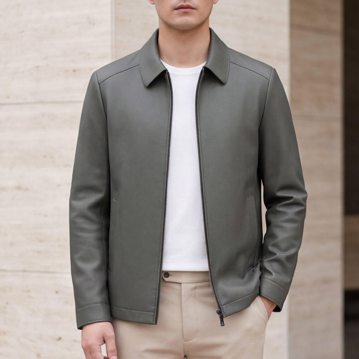 Matteo Bellini Bellaro Leather Jacket