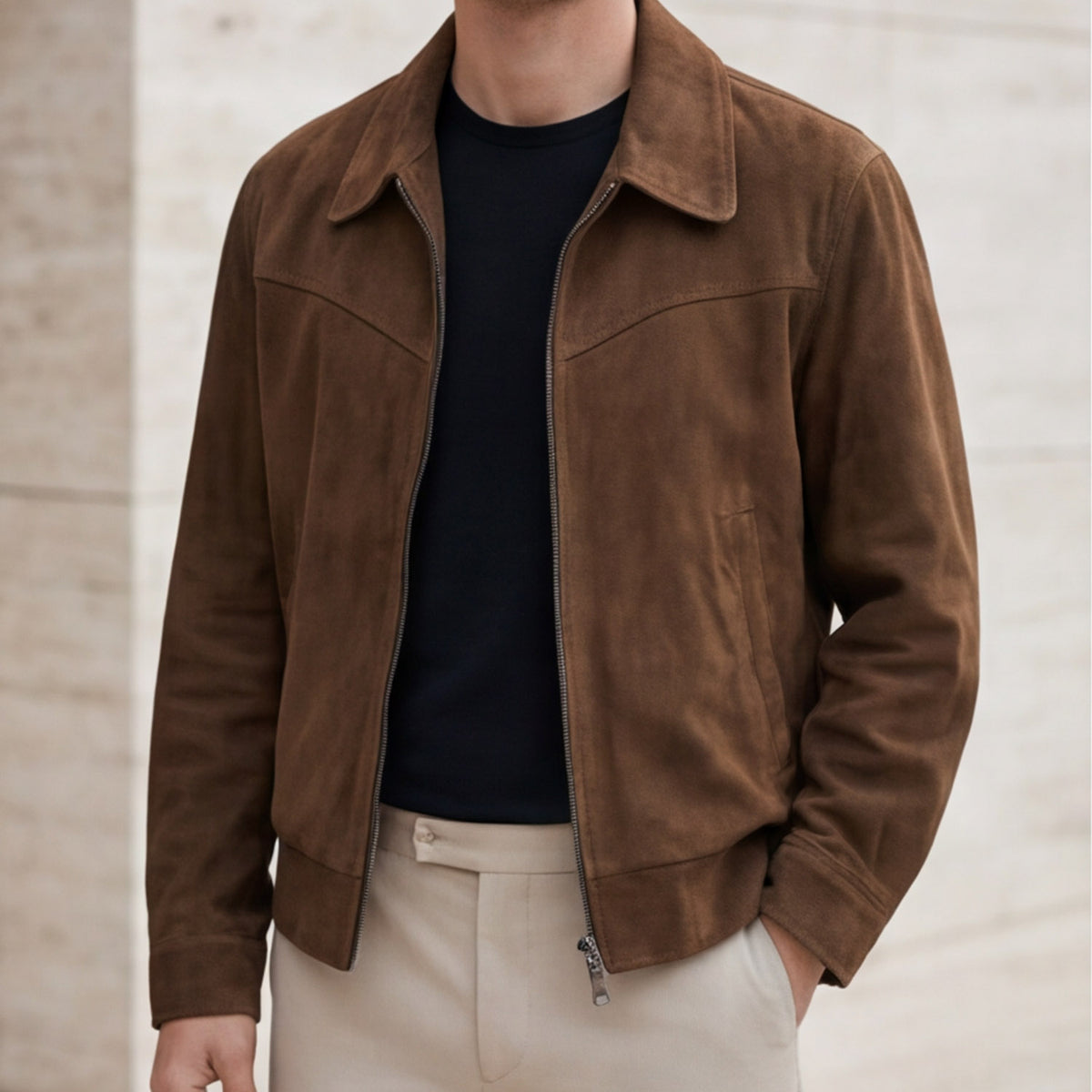 Matteo Bellini Belloro Suede Jacket