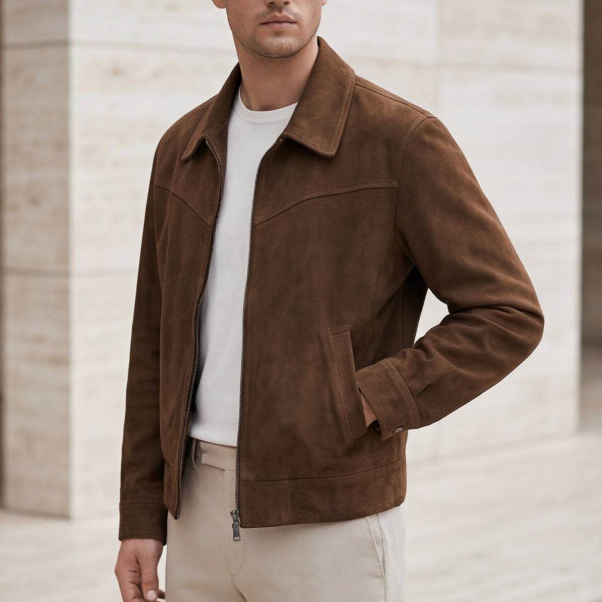 Matteo Bellini Belloro Suede Jacket