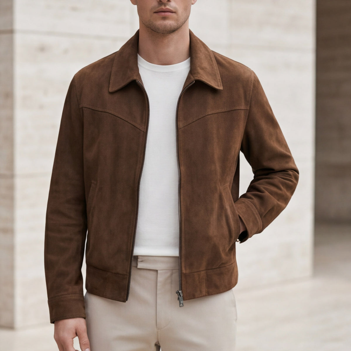 Matteo Bellini Belloro Suede Jacket