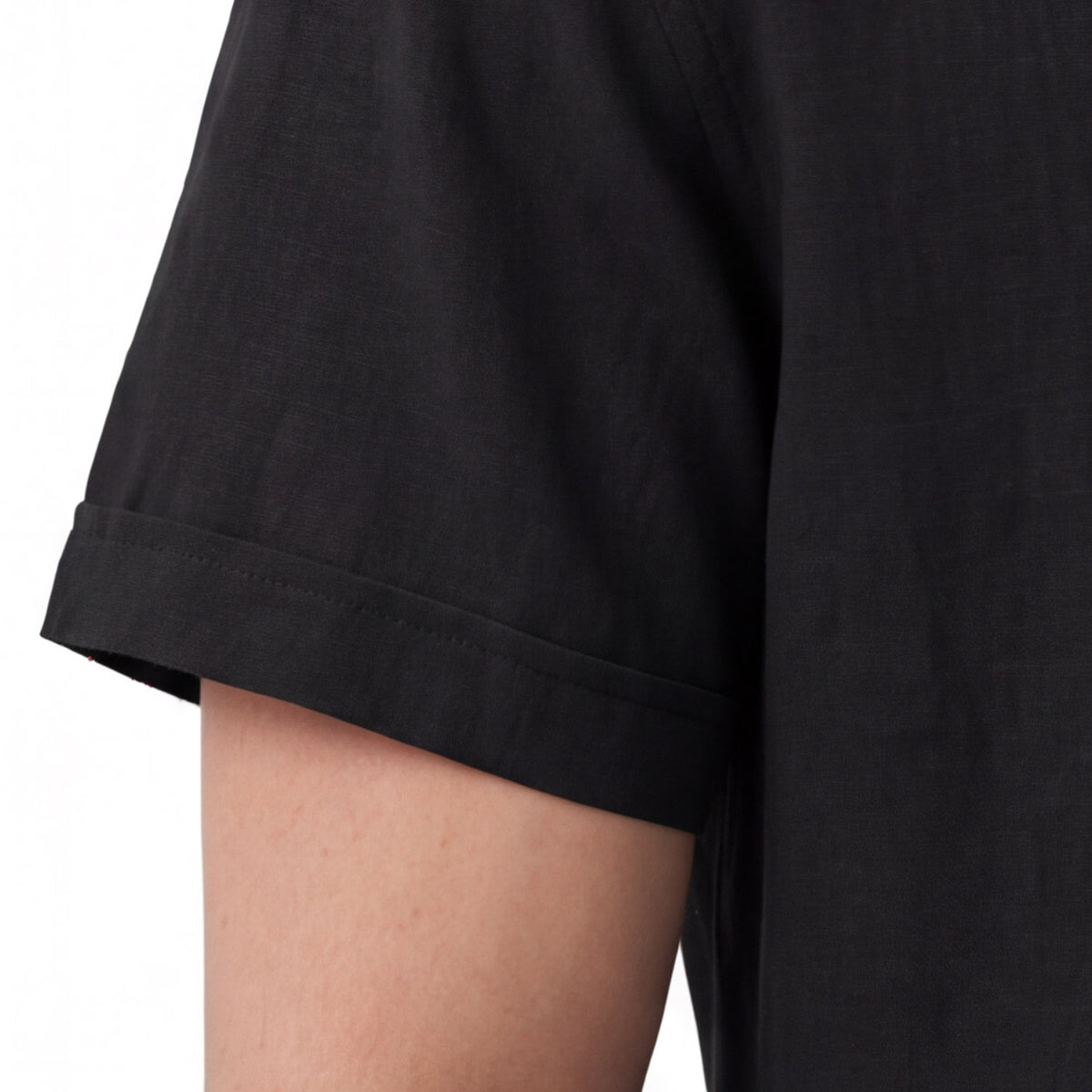 Matteo Bellini Linen Henley Shirt
