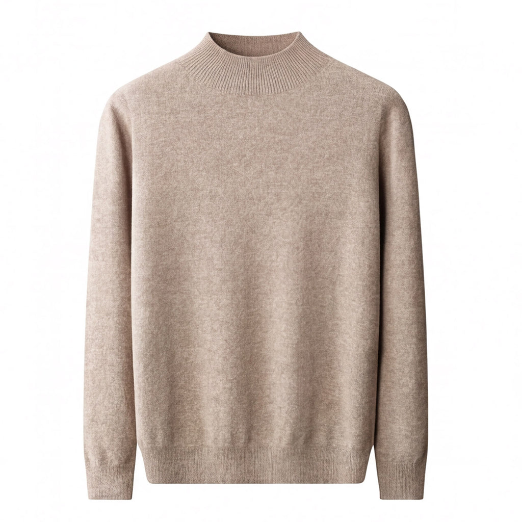 Matteo Bellini Merino Mock Neck Sweater