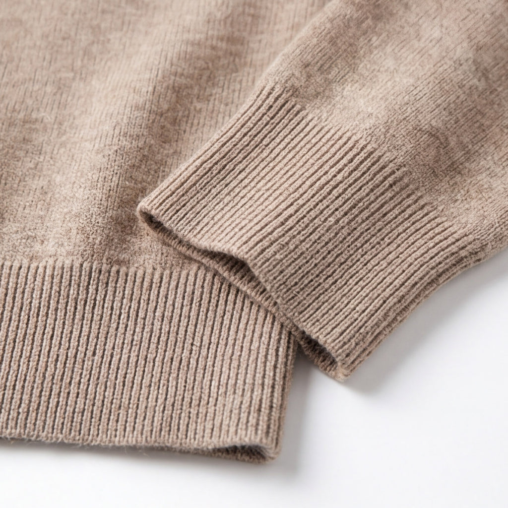 Matteo Bellini Merino Mock Neck Sweater