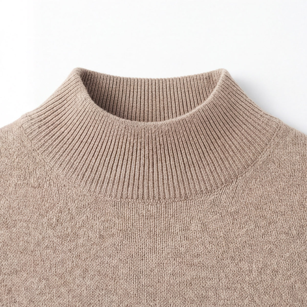 Matteo Bellini Merino Mock Neck Sweater
