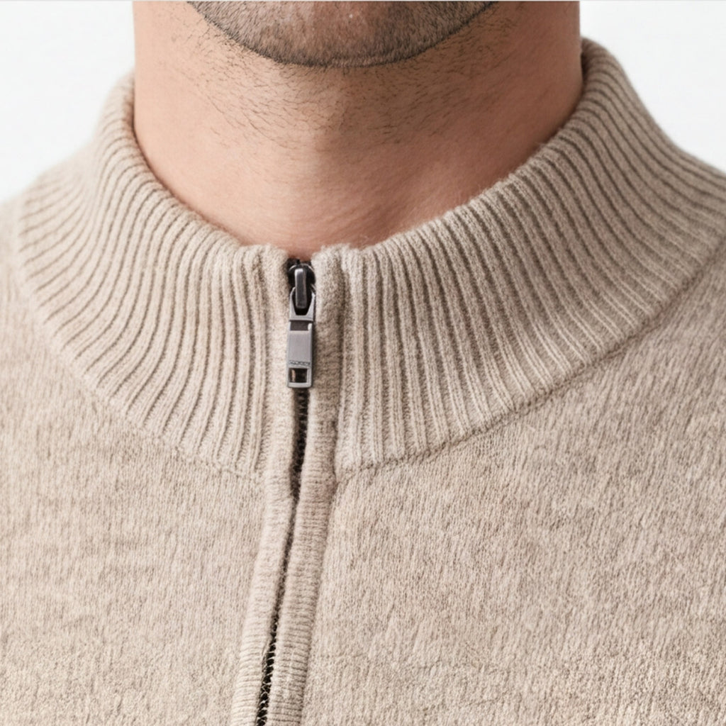 Matteo Bellini Merino Zip Cardigan