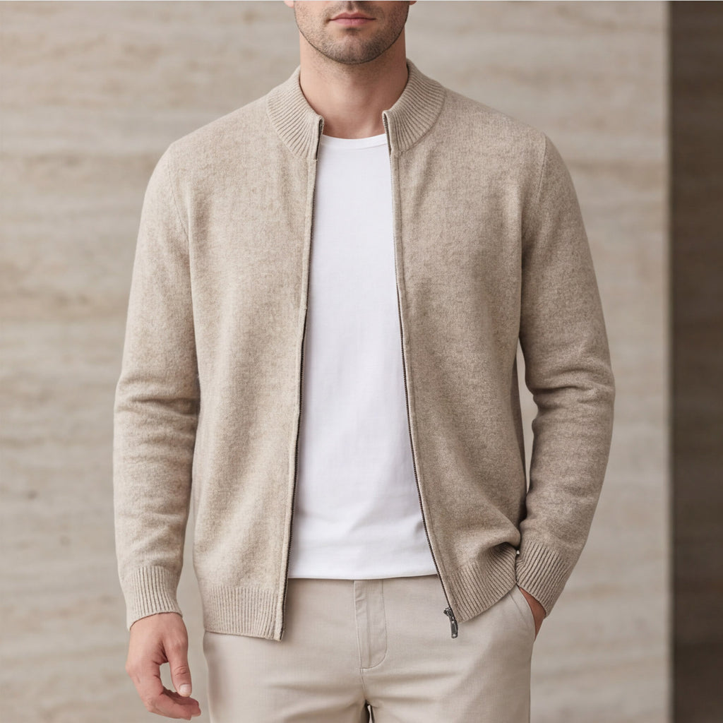 Matteo Bellini Merino Zip Cardigan