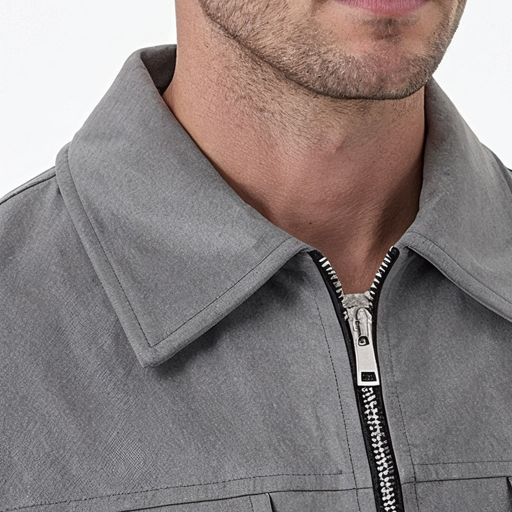 Matteo Bellini Suede Overshirt Jacket