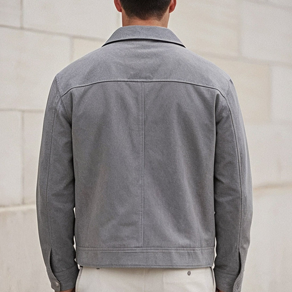 Matteo Bellini Suede Overshirt Jacket