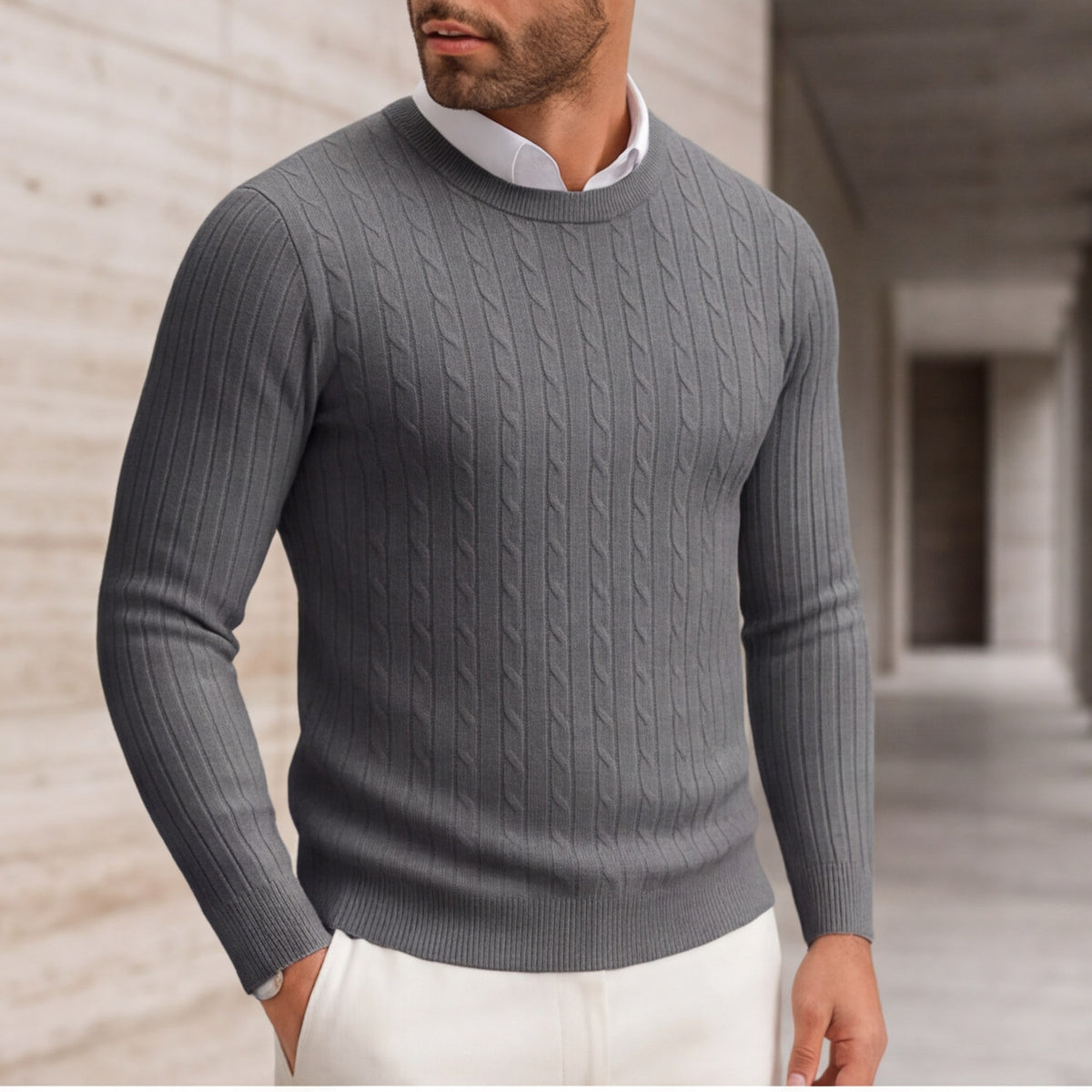 Matteo Bellini Torino Cable Knit