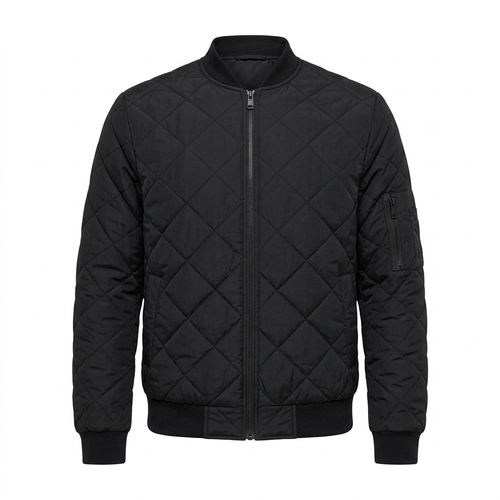 Matteo Bellini Aero Quilted Jacket - Black - product only