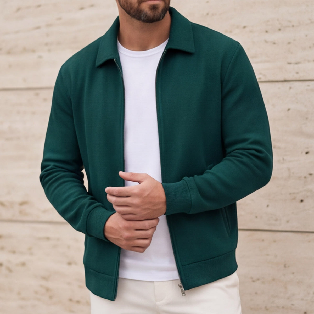Matteo Bellini Waffle Jacket