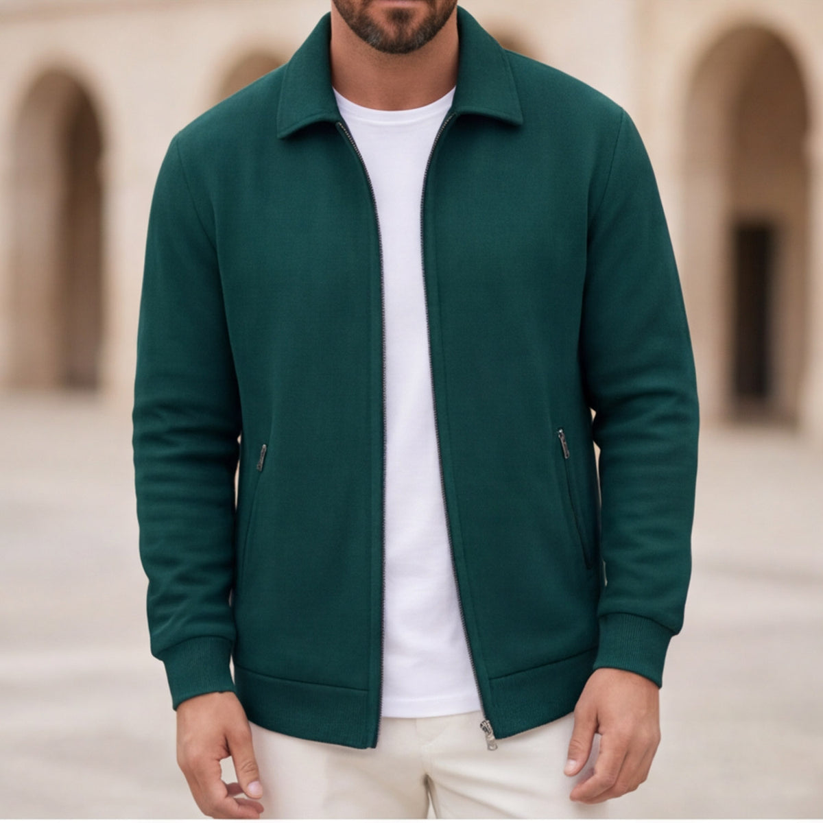 Matteo Bellini Waffle Jacket