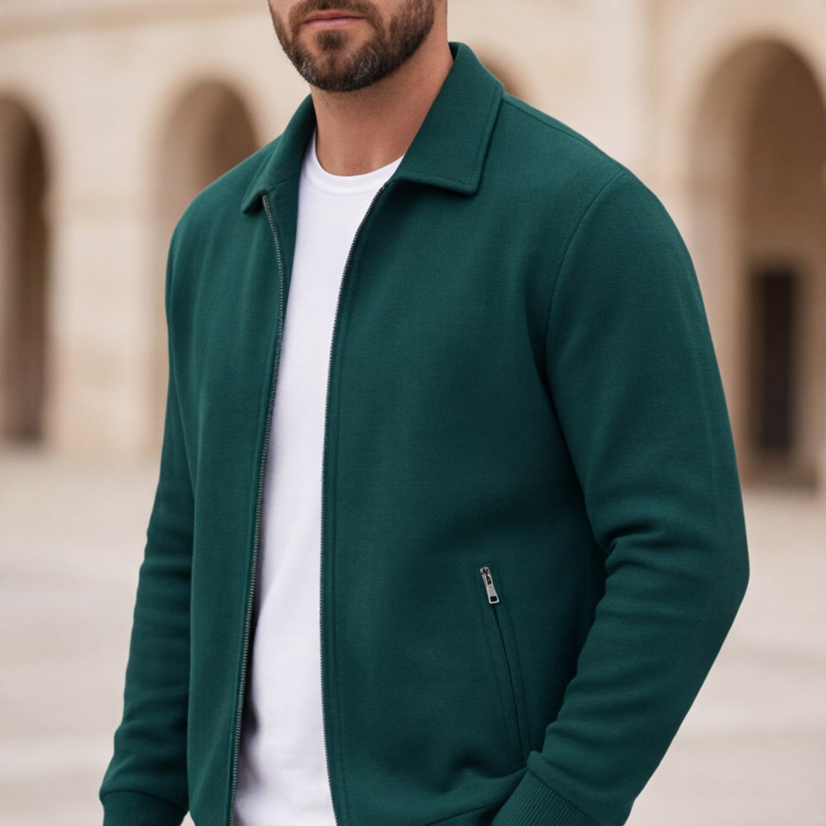Matteo Bellini Waffle Jacket