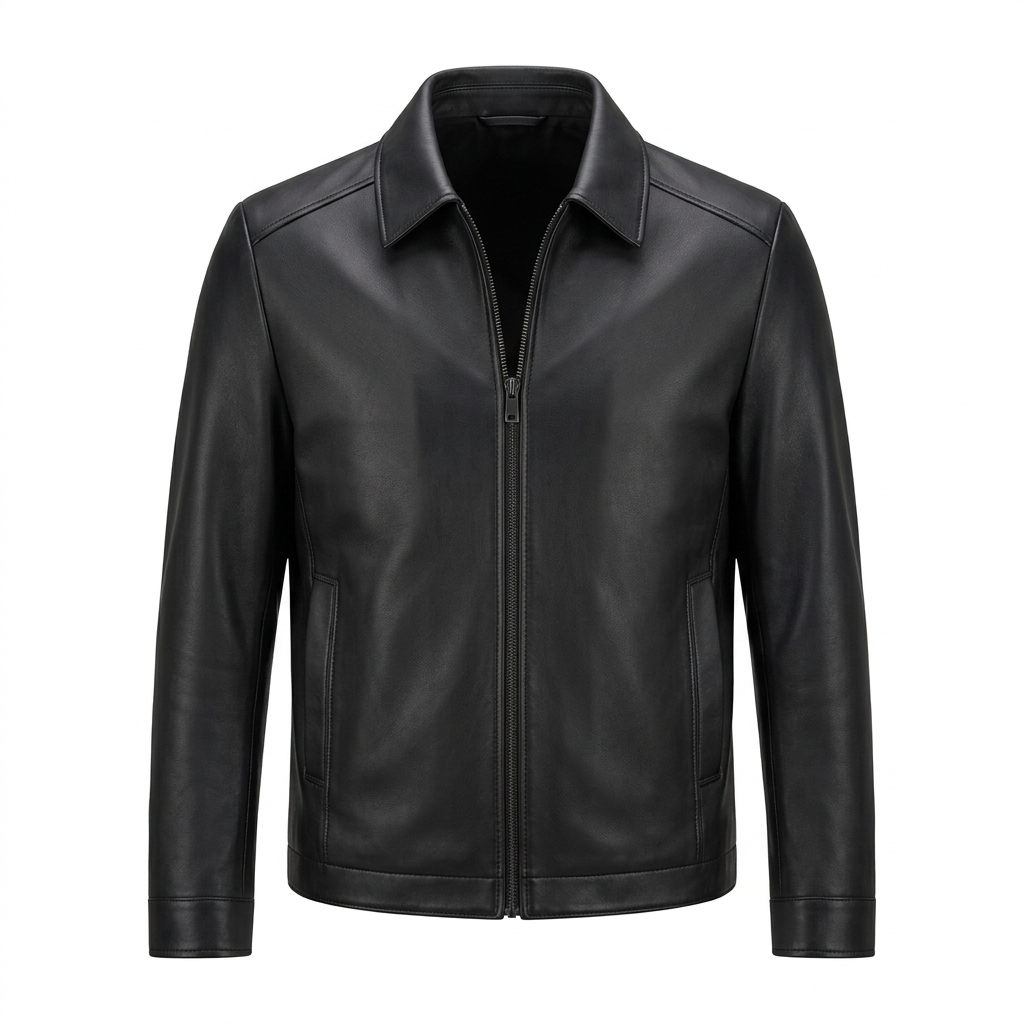 Matteo Bellini Bellaro Leather Jacket - Black - product only