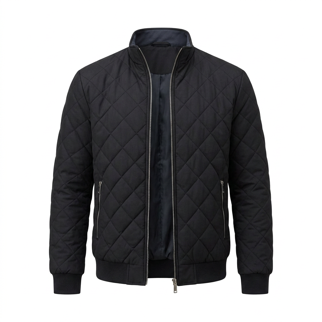 Matteo Bellini Bomber Jacket - Black - product only