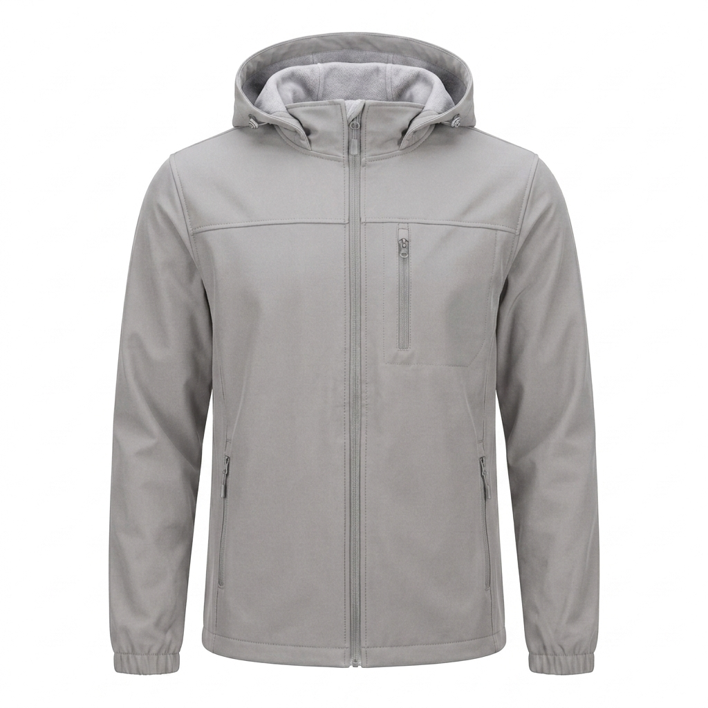 Matteo Bellini Heritage Softshell Jacket - Light Gray - product only