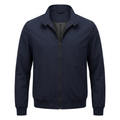 Matteo Bellini Salvieri Harrington Jacket - Navy Blue - product only